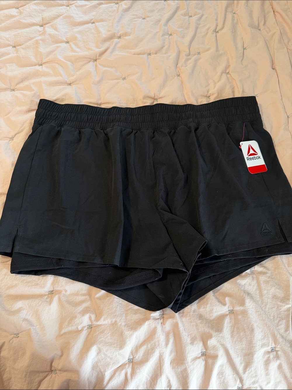 Reebok Black Women's Running Shorts with Inner Layer